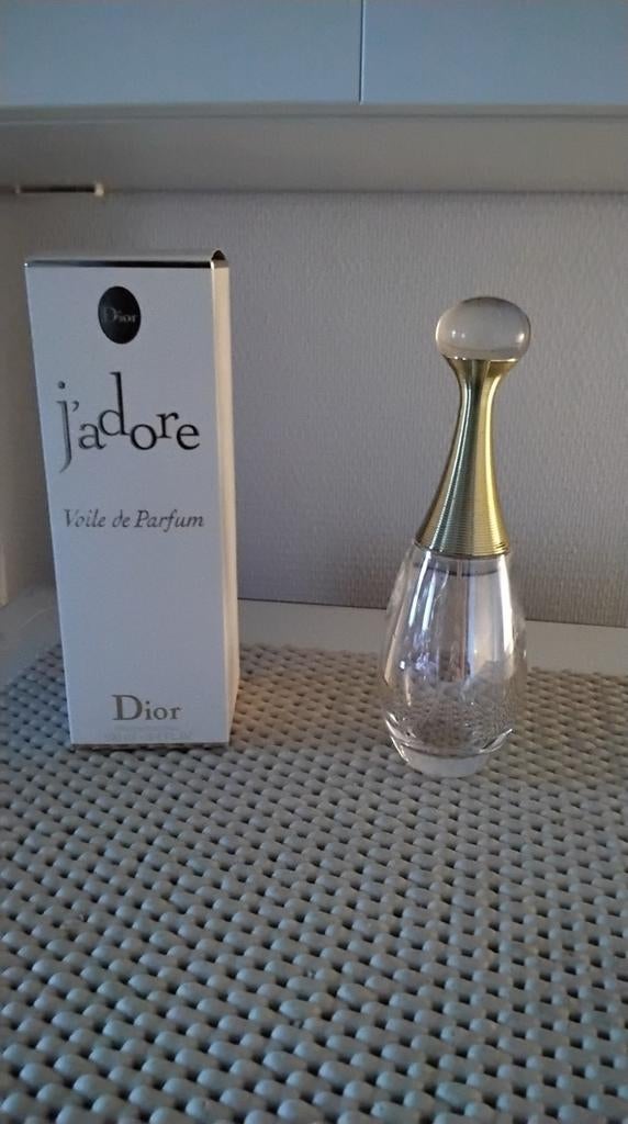 Lege J'adore-fles van Christian Dior met doos van 100 ml, Ophalen of Verzenden, Zo goed als nieuw, Parfumfles