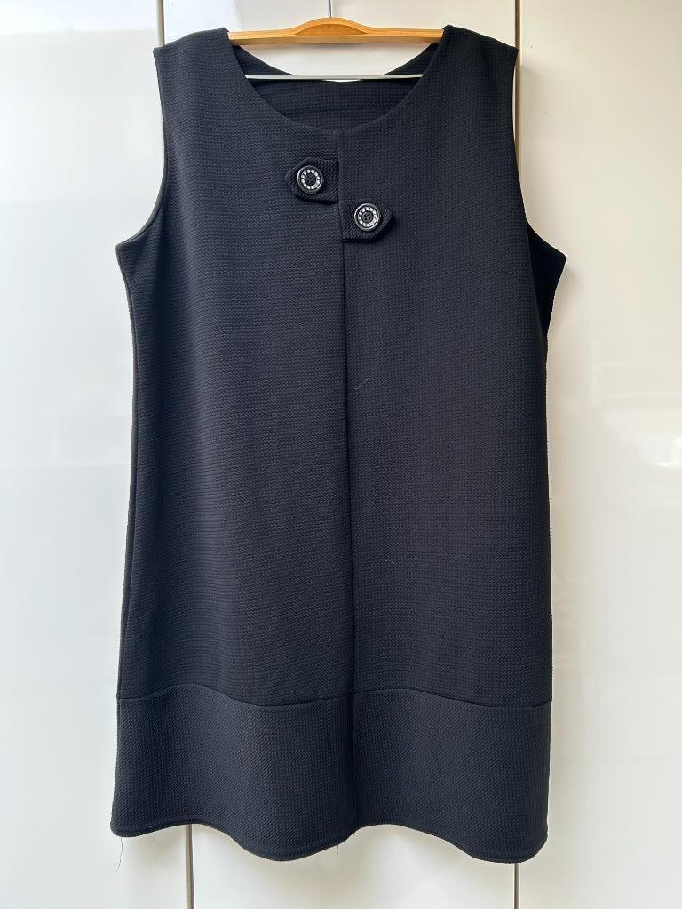 Robe noire - Taille Unique (Grande Taille) *, Vêtements | Femmes, Taille 46/48 (XL) ou plus grande, Enlèvement ou Envoi, Sans marque