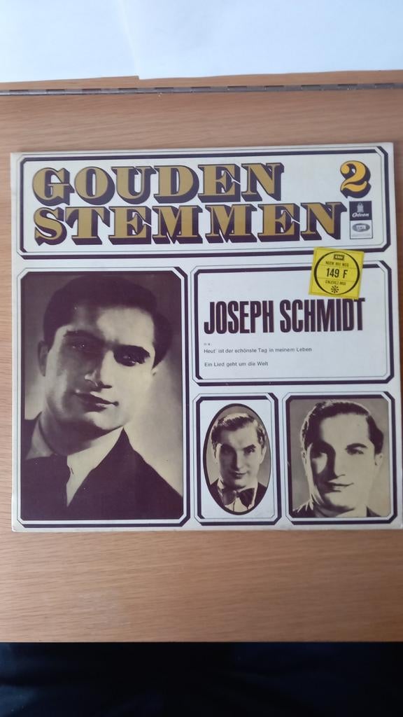Gouden stemmen 2, Joseph Schmidt, Ophalen of Verzenden, Zo goed als nieuw