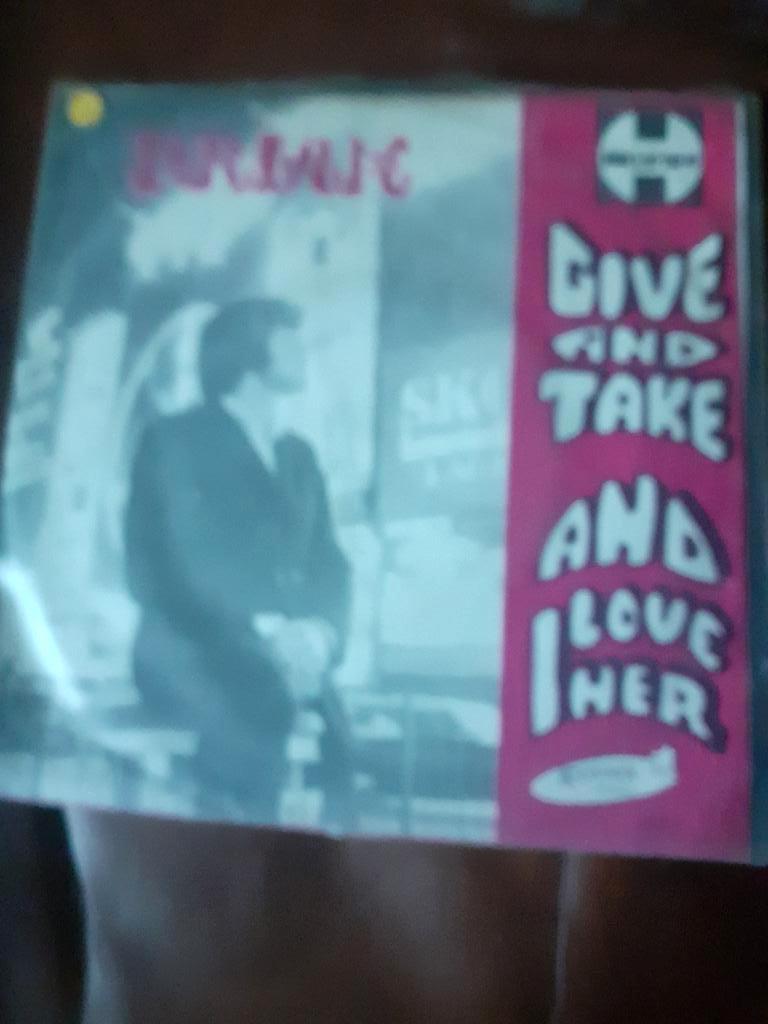 45T Brian : Give and take (Belpop), Ophalen of Verzenden