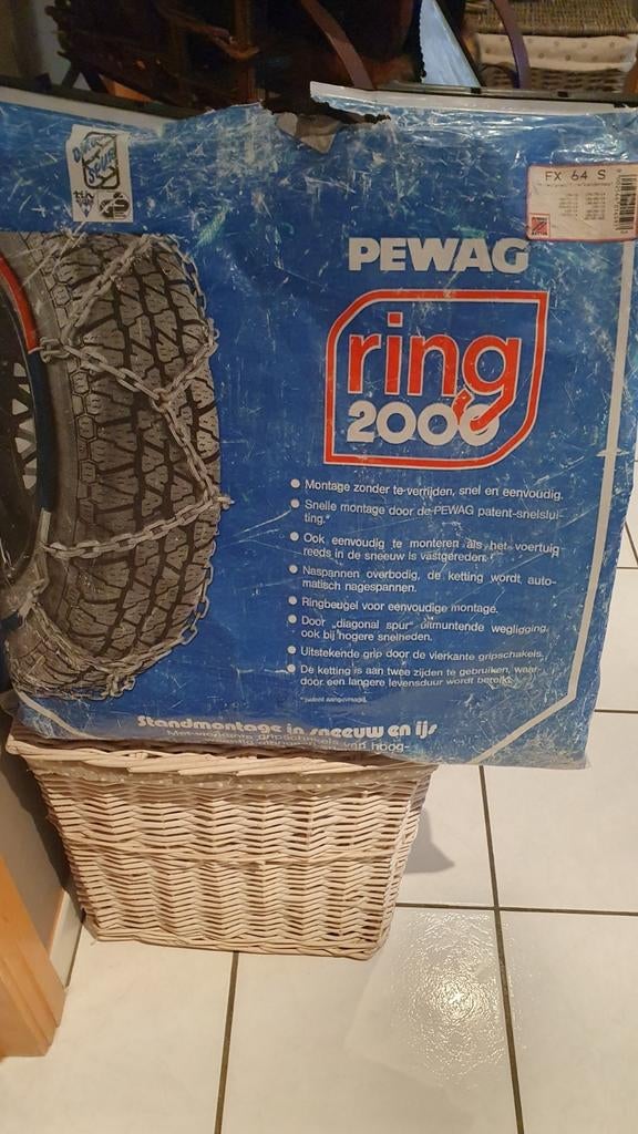 Sneeuwketting, Ophalen of Verzenden, Zo goed als nieuw