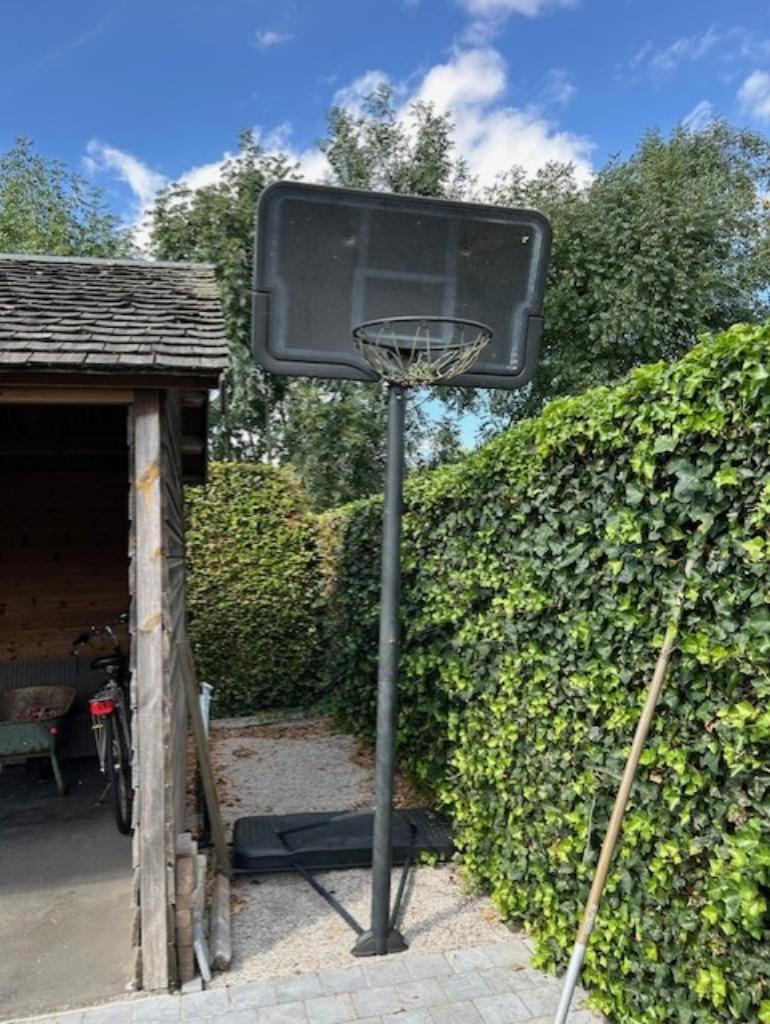 Basketbalpaal verstelbaar, Sport en Fitness, Basketbal, Ophalen, Gebruikt, Ring, Bord of Paal