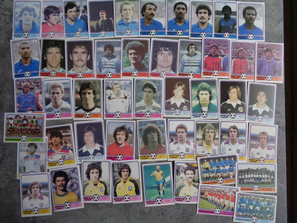 MONTY GUM VOETBAL PLAATJES KAARTEN WORLD CUP 82  ESPANA ANNO, Ophalen of Verzenden