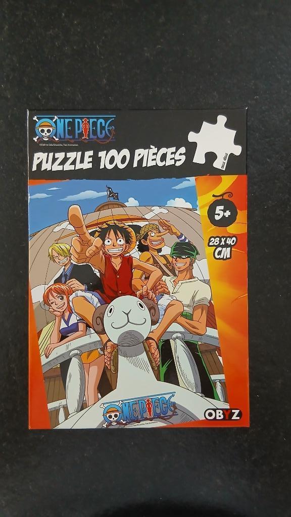 Puzzle OnePiece Vogue Merry 100 pièces, Enlèvement ou Envoi, Plus de 50 pièces, Comme neuf