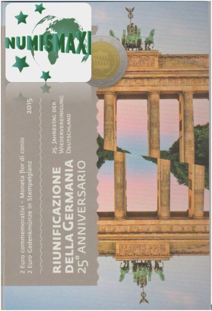 2 euros Saint-Marin 2015 Unité Allemande, Enlèvement ou Envoi, Saint-Marin, 2 euros