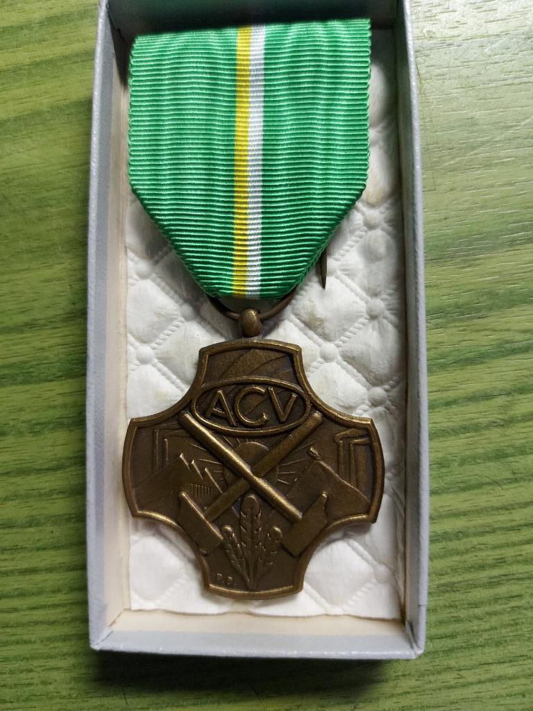 medaille ACV, Verzenden, Brons