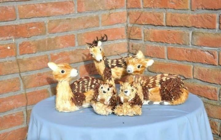 lot de 5 sujets décoratif de noël, Ophalen of Verzenden, Zo goed als nieuw