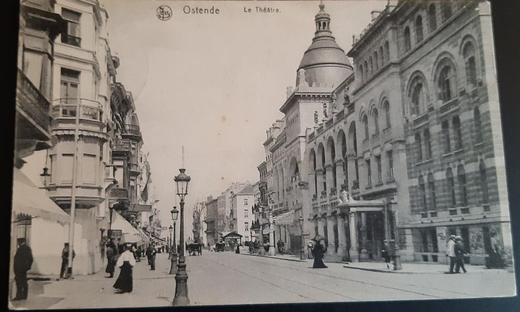 OSTENDE OOSTENDE THEATRE BOULEVARD VAN ISEGHEM laan TOP!, Verzenden