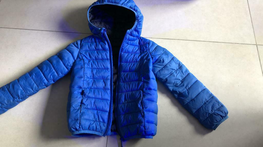 Doudoune Okaidi bleu 6 ans, Utilisé, Okaidi