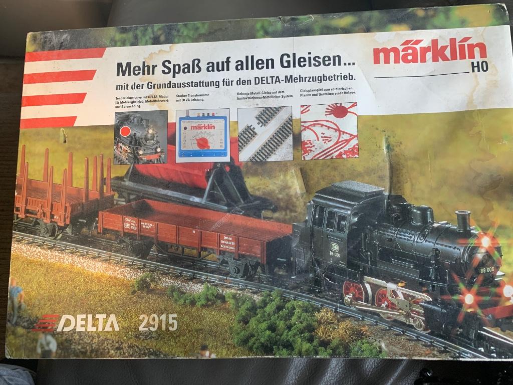 Treinset uit DELTA 2915, Enlèvement, Utilisé, Set de Trains, Märklin