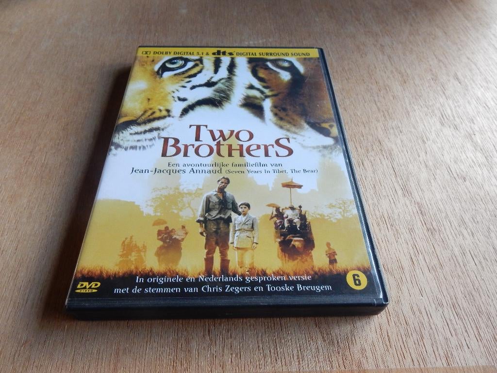 nr.1175- Dvd: two brothers - avontuur, Vanaf 6 jaar, Ophalen of Verzenden, Zo goed als nieuw