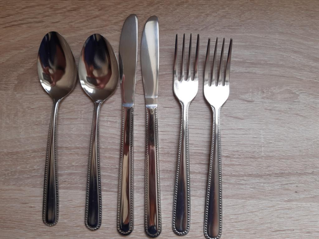 Bestek stainless steel, Ophalen of Verzenden, Zo goed als nieuw, Overige materialen, Los bestek