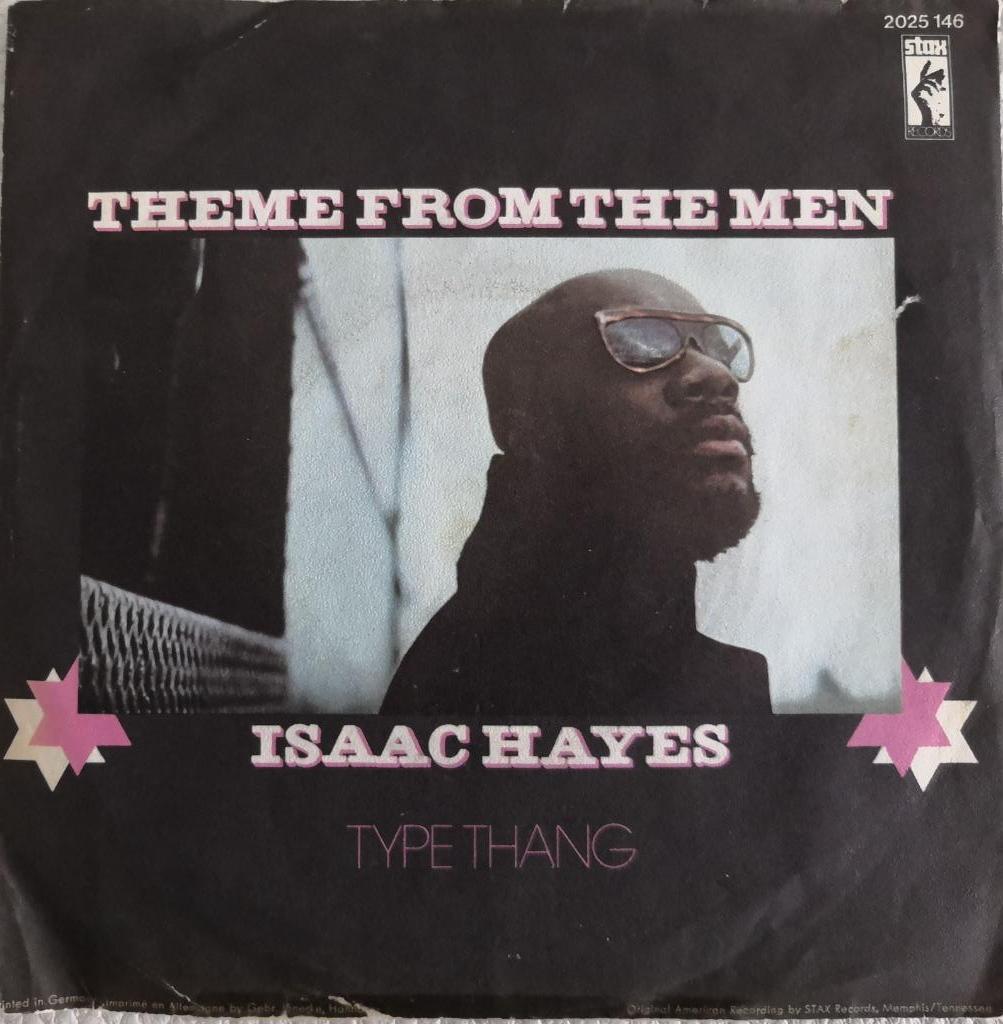ISAAC HAYES - Theme from The Men (single), CD & DVD, Vinyles Singles, Utilisé, R&B et Soul, Enlèvement ou Envoi