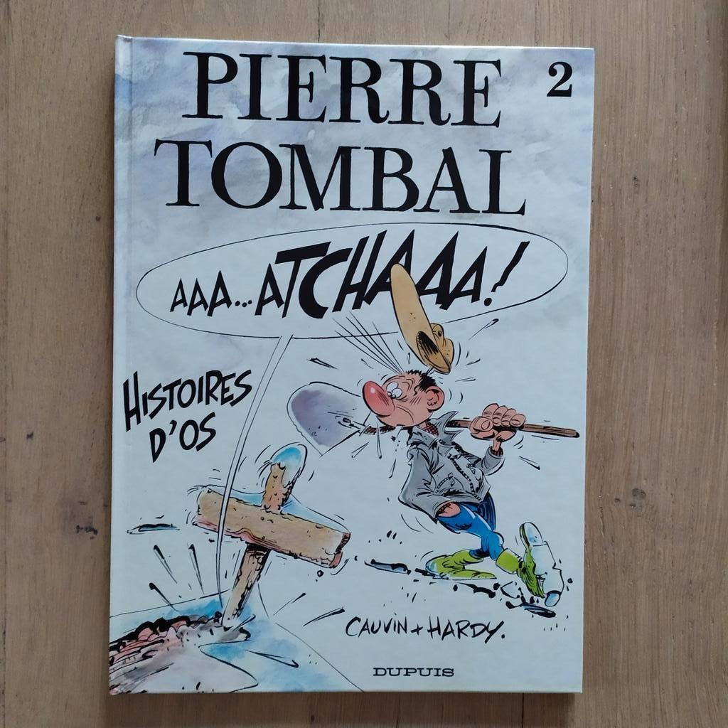 Pierre Tombal 2 Histoires d'os Cauvin Hardy Re87 TTBE, Hardy & Cauvin, Enlèvement ou Envoi, Une BD, Comme neuf