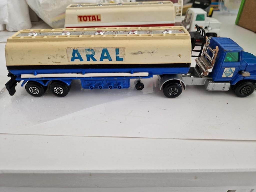 Matchbox SuperKings Aral (édition allemande), Enlèvement ou Envoi, Utilisé, Bus ou Camion