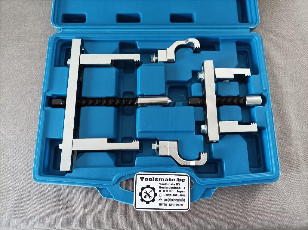 10-delige poelie trekkerset tot 20 cm, Verzenden