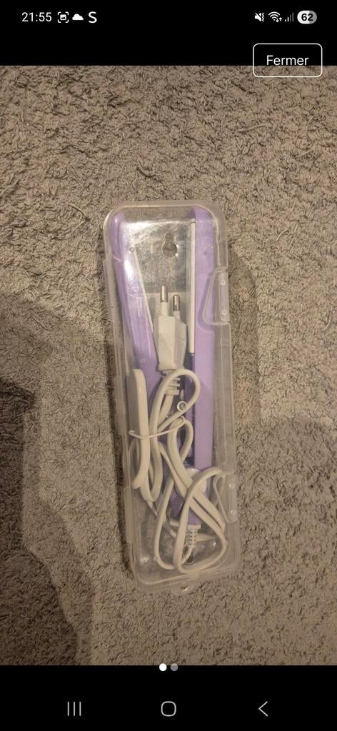 Petit lisseur portable, Enlèvement ou Envoi, Comme neuf, Fer à friser ou Lisseur