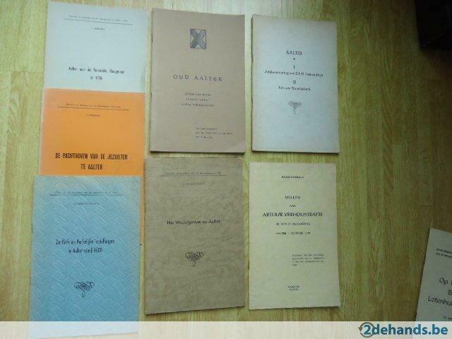 Aalter, 7 publicaties, Verhoustraete, Stockman, Ryserhove, Ophalen