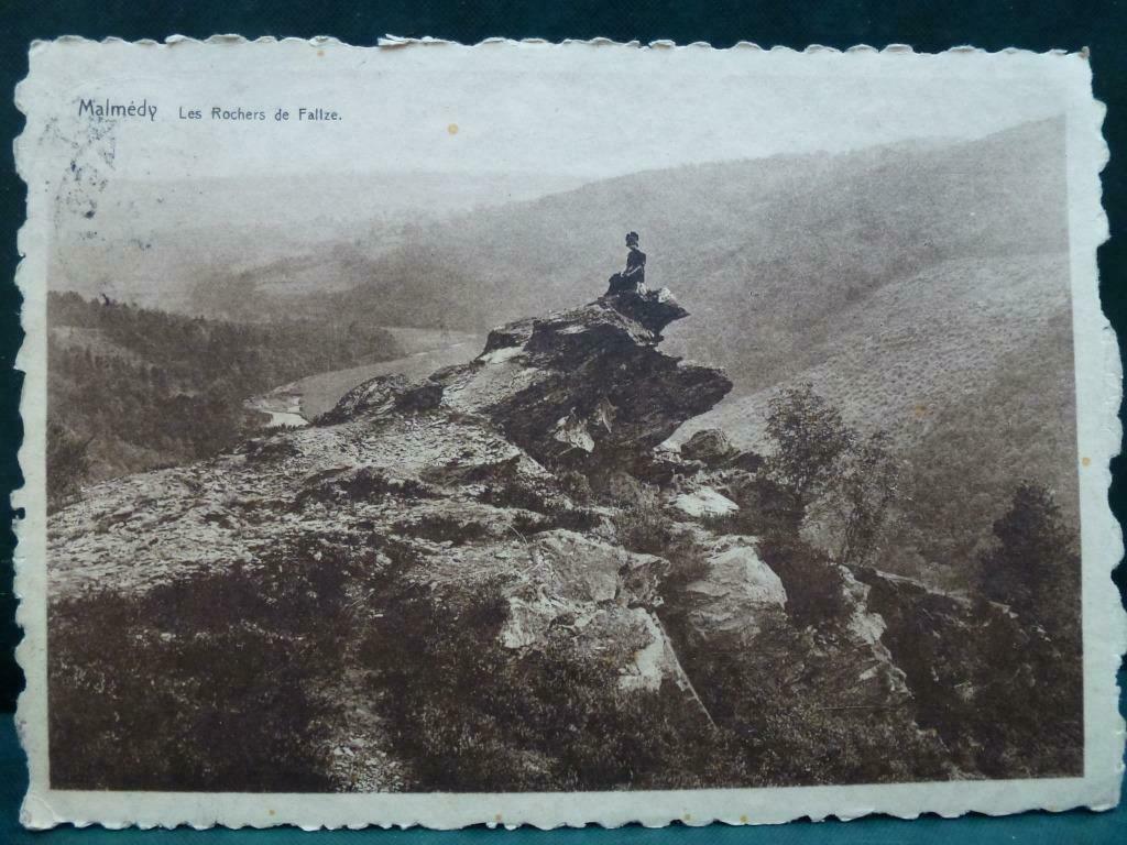 Malmédy Les Rochers de Falize, Collections, Cartes postales | Belgique, Envoi, 1920 à 1940, Affranchie, Liège