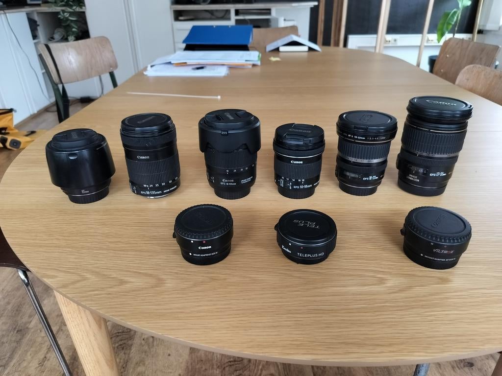 CANON EF - EFS LENZEN & ADAPTORS, Ophalen of Verzenden