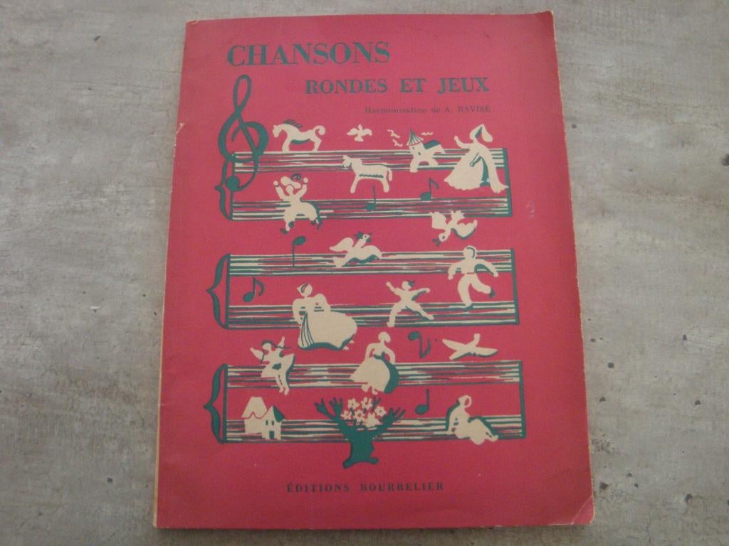 CHANSONS RONDES ET JEUX, Enlèvement ou Envoi, Utilisé