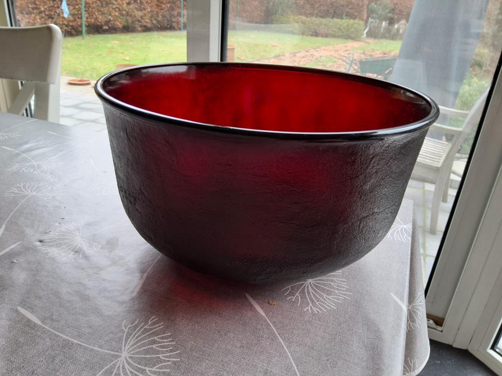Bol en verre Arcoroc Sierra vintage des années 60/70, Enlèvement ou Envoi