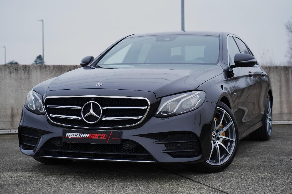 Prachtige Mercedes E200d Berline AMG-Line, Auto's, https://public.car-pass.be/vhr/ce6d3a89-e16b-4800-be09-2758a7e3cb8e, Zwart