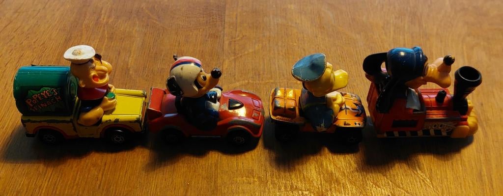 MATCHBOX  - DISNEY FIGUREN  - 4 ST VOOR 20€ samen, Enlèvement ou Envoi, Utilisé