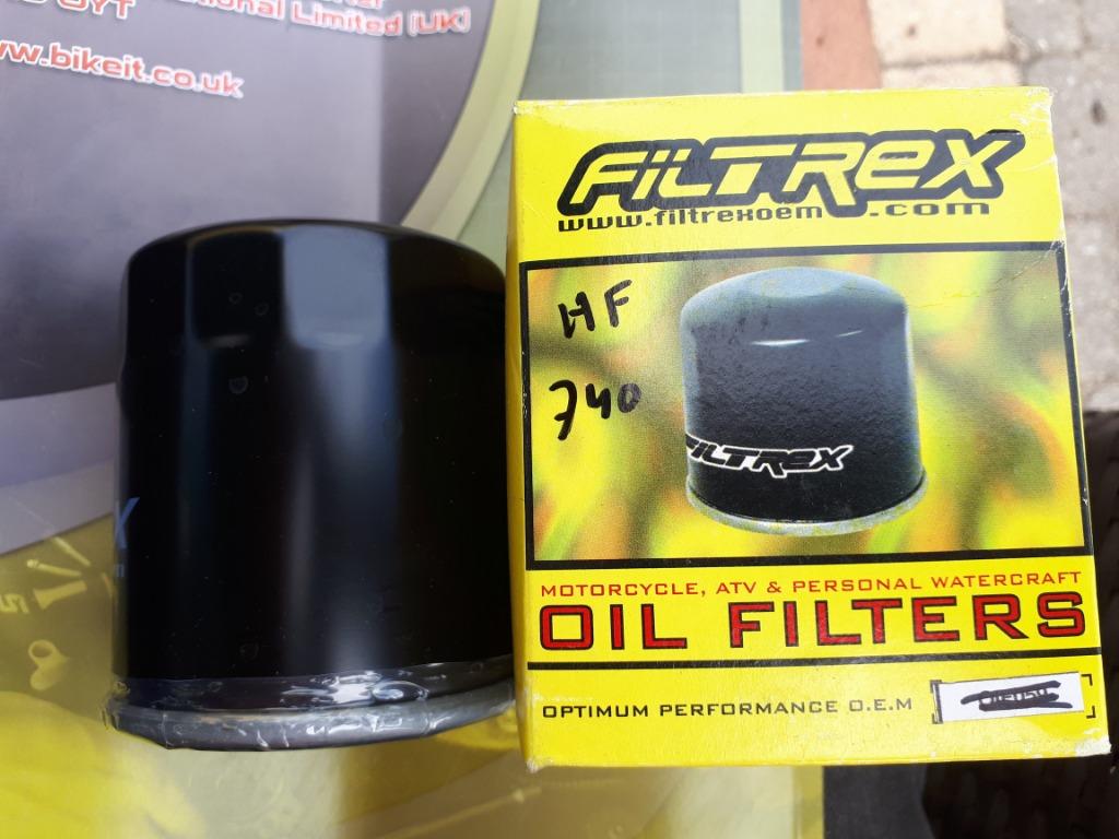 69J-13440-01 Yamaha F 150 t/m F250 Filtrex 0IF057 / HF 740, Motos, Enlèvement ou Envoi, Neuf