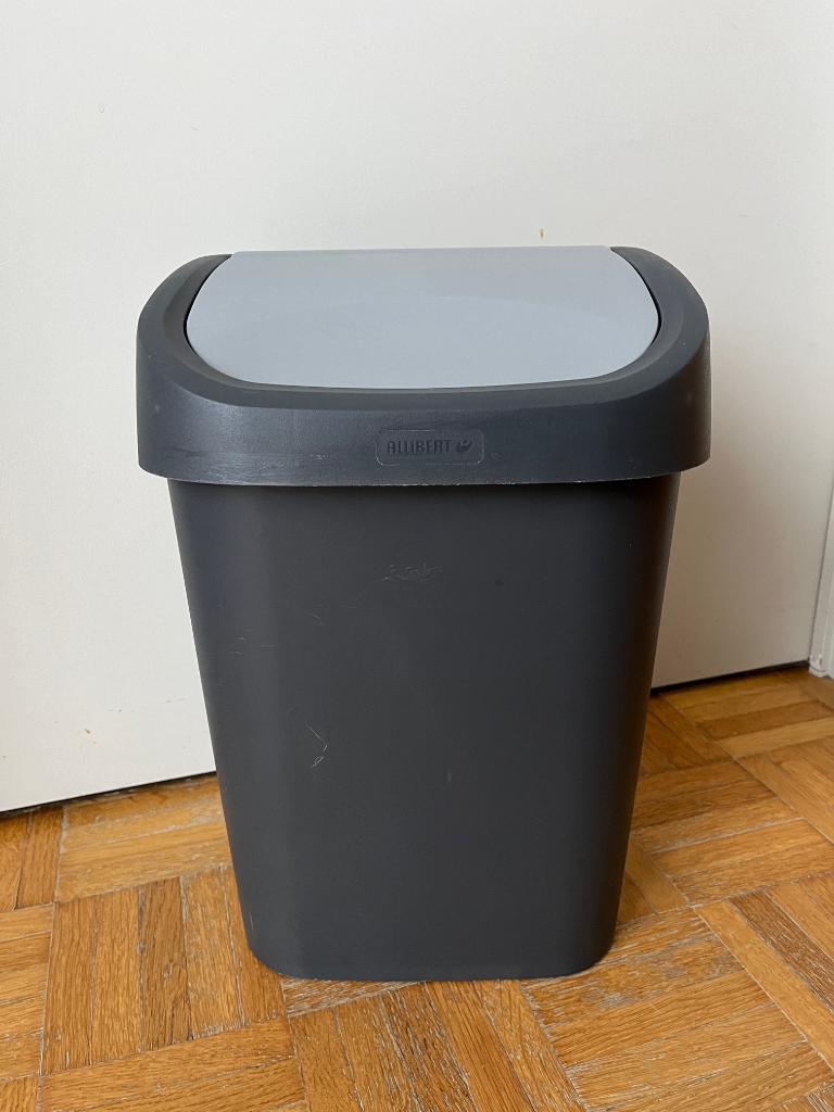 Vuilbakje Allibert 10l, Huis en Inrichting, Woonaccessoires | Prullenbakken, 10 tot 20 liter, Ophalen of Verzenden, Zo goed als nieuw
