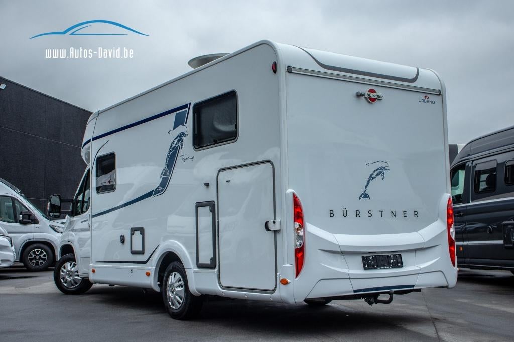 Burstner Delfin T690G, 3 Lits semi-intégrés, TV/DOUCHE, Caravanes & Camping, Camping-cars, 6 à 7 mètres, Siège standard, Boîte manuelle