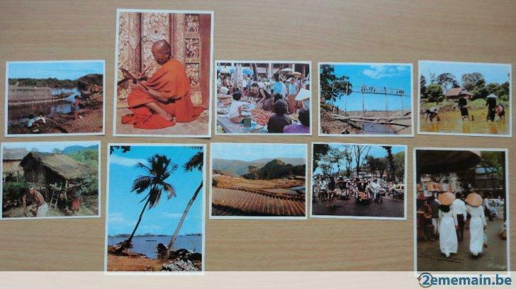 tintin série 160 de l'album asie 2 (10 chromos) lombard, Enlèvement ou Envoi, Utilisé