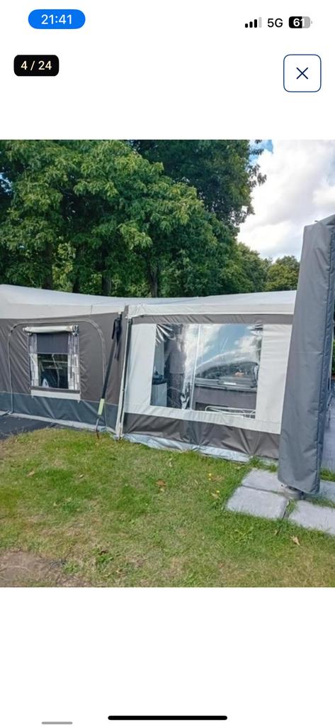 Dubbele Voor tent, Caravans en Kamperen, Particulier