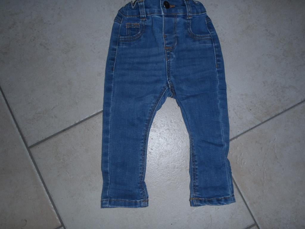 jeans bleu taille 68, Enlèvement ou Envoi, Comme neuf, Garçon, Pantalon