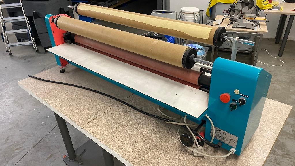 Lamineermachine 110cm elektrisch - koud, Enlèvement, Utilisé