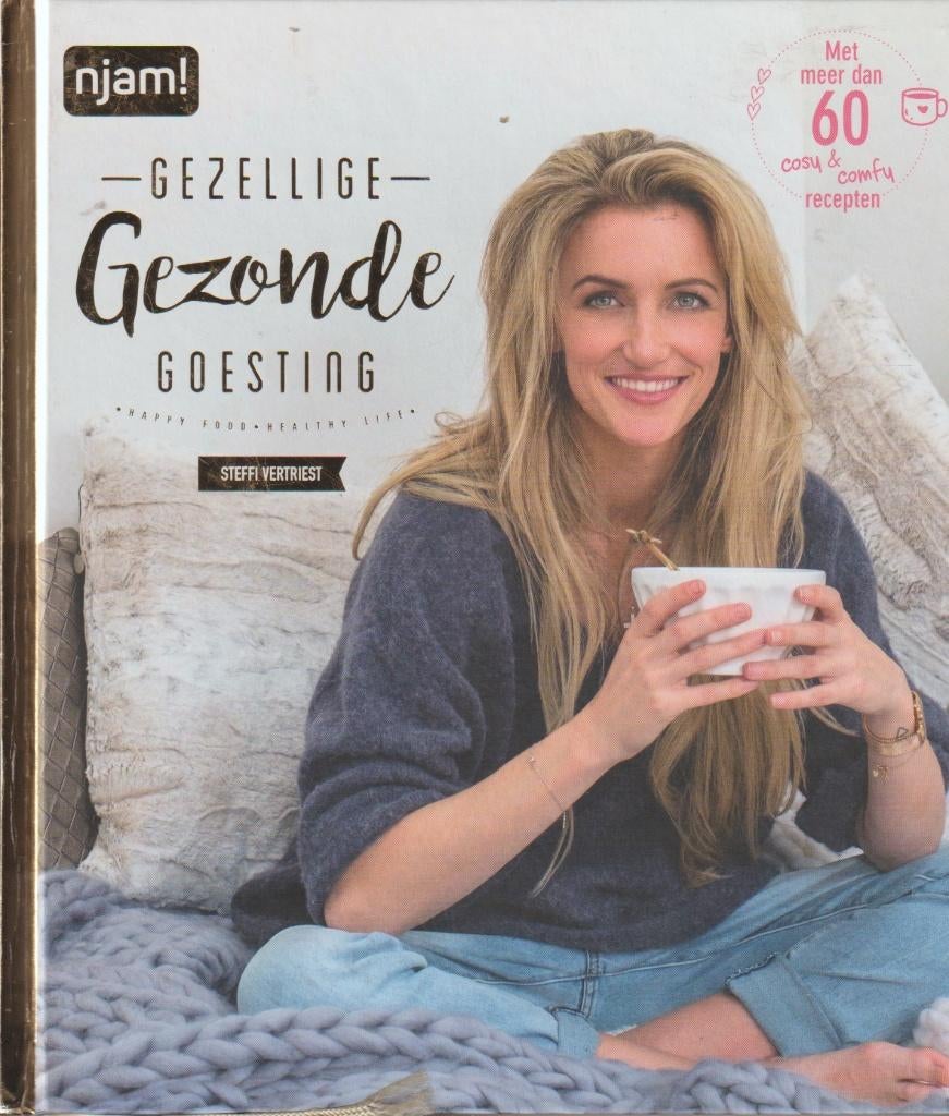 Boek - Steffie Vertriest - Gezellige gezonde goesting., Boeken, Verzenden, Hoofdgerechten