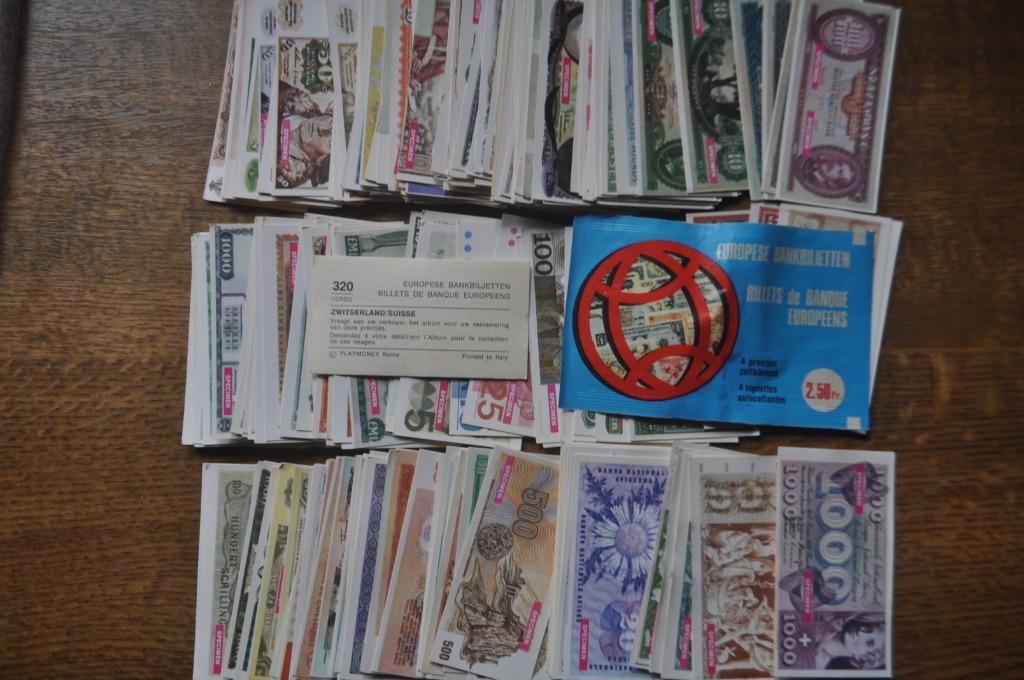 EDITIONS MANNEKEN 303 VERS STICKERS EUROPESE BANKBILJETTEN, Enlèvement ou Envoi, Comme neuf, Plusieurs autocollants