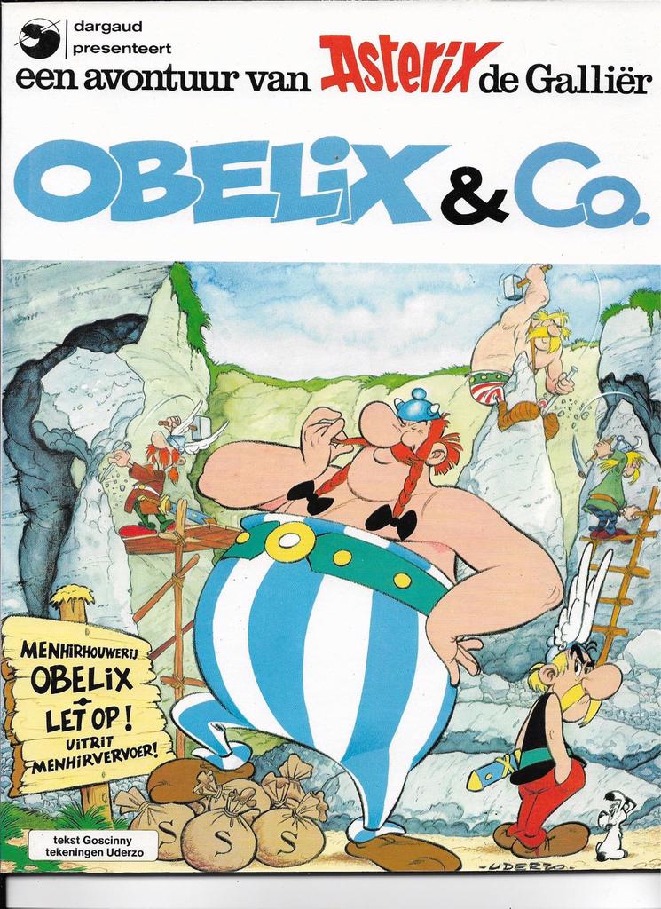 Strip  :  Obelix & Co  -  Nr. 23  -, Eén stripboek, Ophalen of Verzenden, Zo goed als nieuw, Goscinny - Uderzo