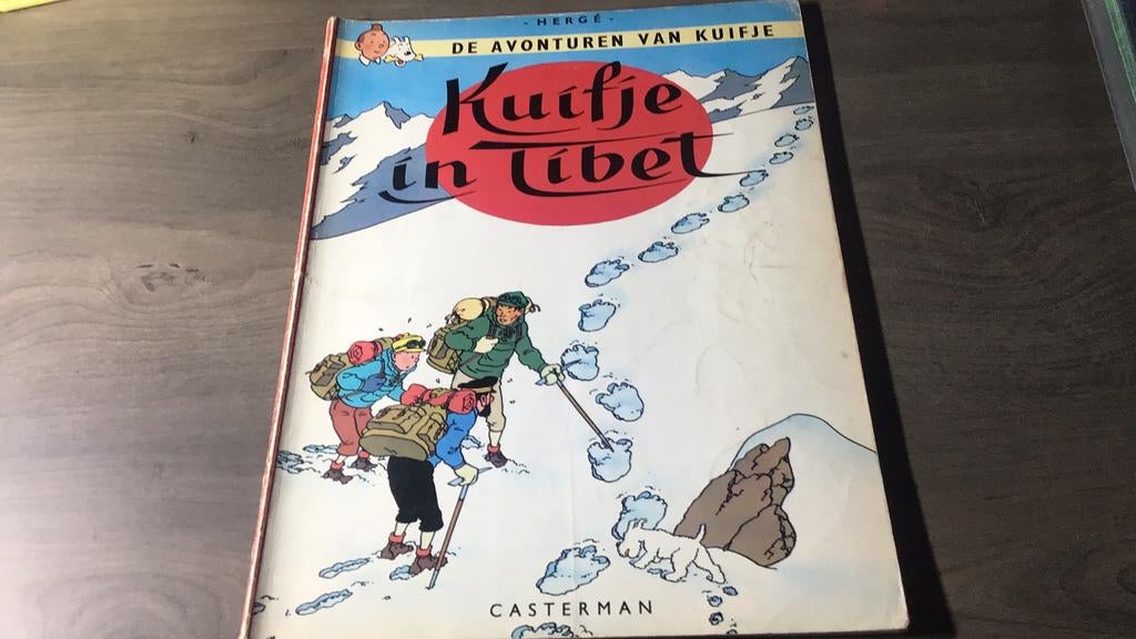 Kuifje in Tibet (d), Boeken, Eén stripboek, Ophalen of Verzenden, Gelezen