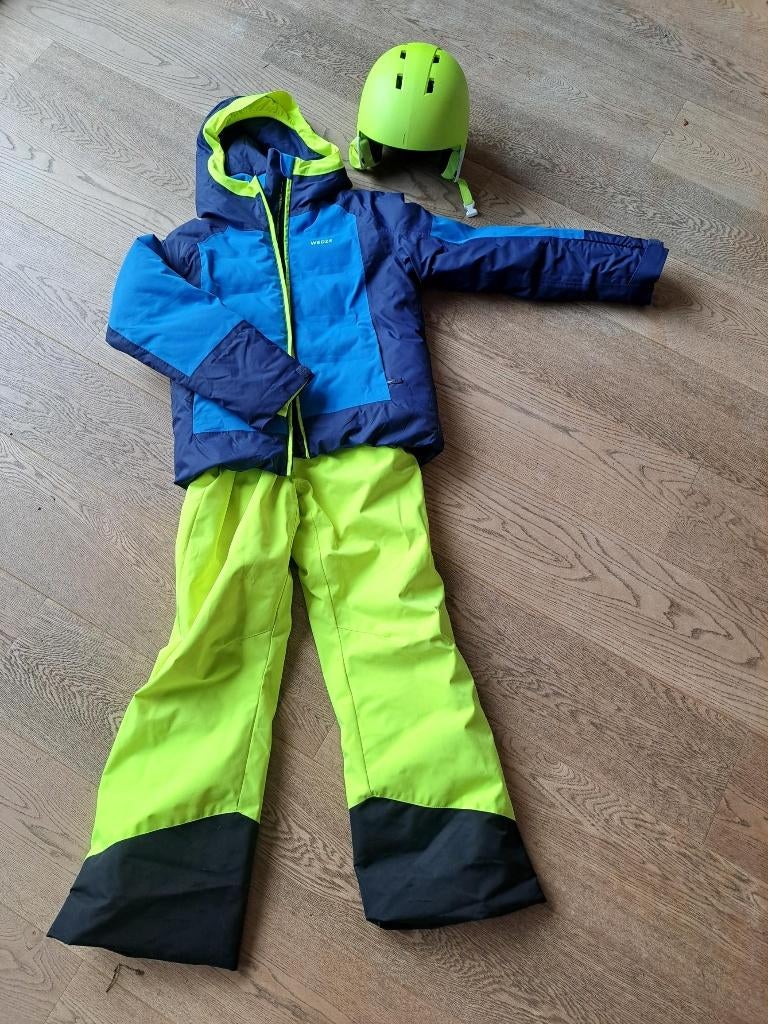 Skikleding - Skibroek - skijas - skihelm 12 jaar, Enlèvement, Utilisé, Ski, Vêtements
