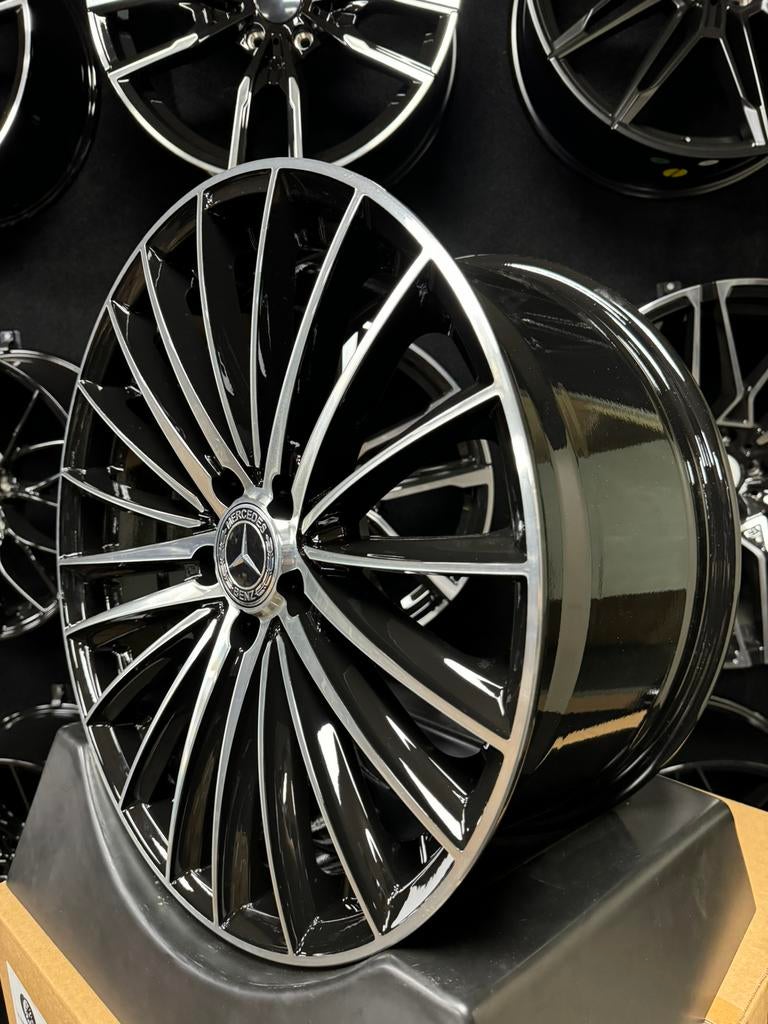 19 inch velgen voor Mercedes AMG look 5x112 A B C CLA E KLAS, Auto-onderdelen, 19 inch, Velg(en), Nieuw, Ophalen of Verzenden