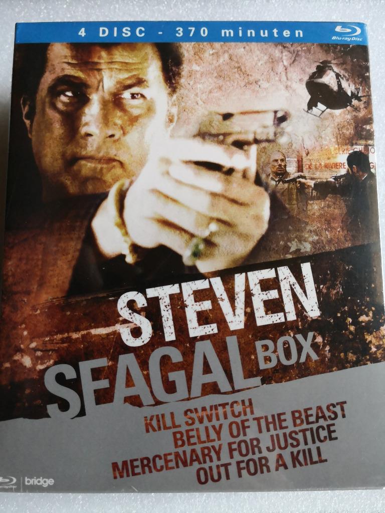 Blu-ray box steven seagal collectie met 4 films, Enlèvement ou Envoi