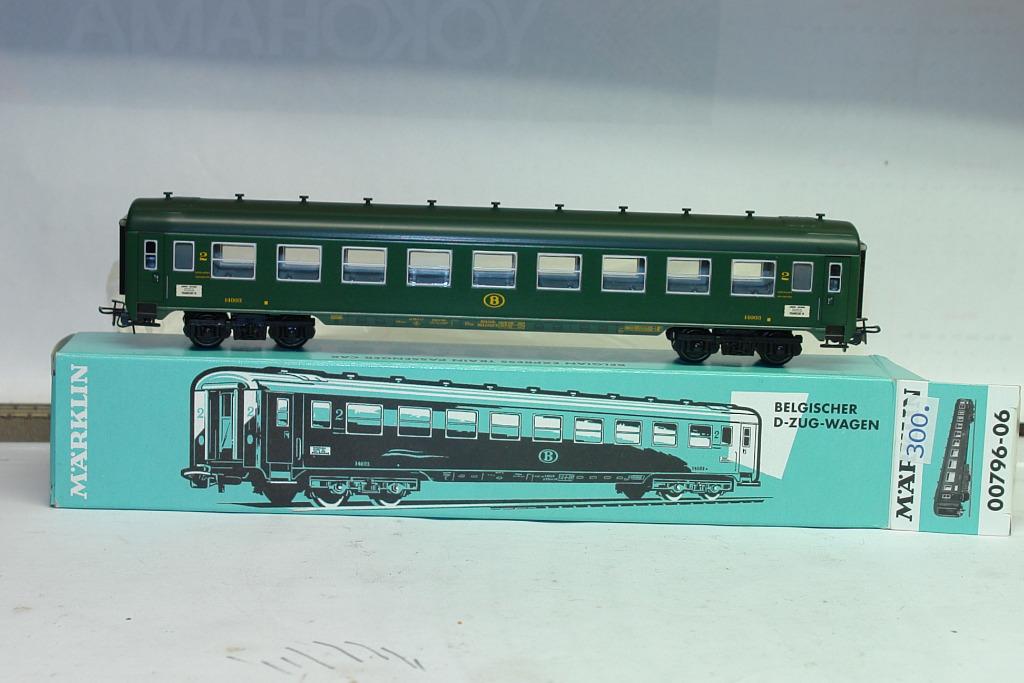 MARKLIN 00796-06 VOITURE SECONDE CLASSE SNCB NMBS = 4069, Hobby & Loisirs créatifs, Trains miniatures | HO, Enlèvement ou Envoi