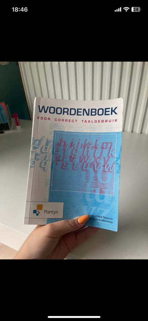 Dictionnaire néerlandais, Enlèvement, Comme neuf, Enseignement supérieur professionnel, Peter Debrabandere