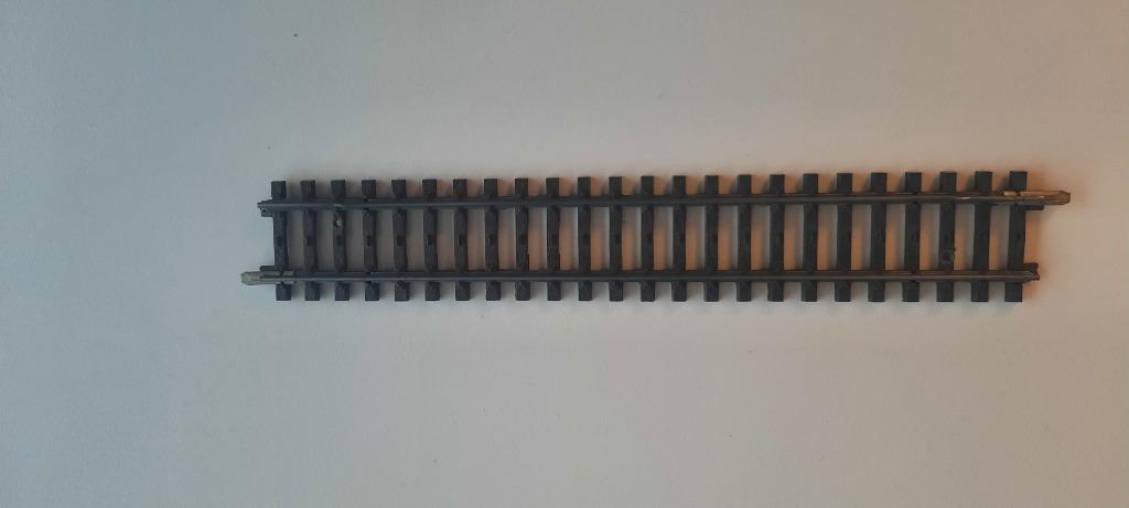 Märklin k-rails 2100 rechte, Wisselstroom, Gebruikt, Rails, Ophalen of Verzenden