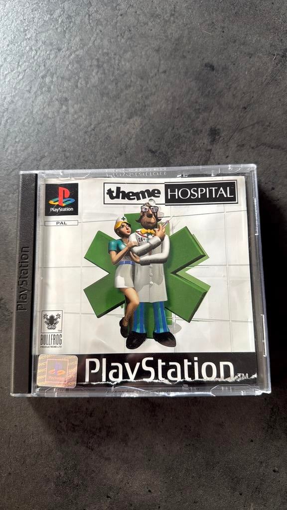 Theme Hospital, Games en Spelcomputers, Games | Sony PlayStation 1, Gebruikt, 1 speler, Ophalen of Verzenden, Strategie en Constructie