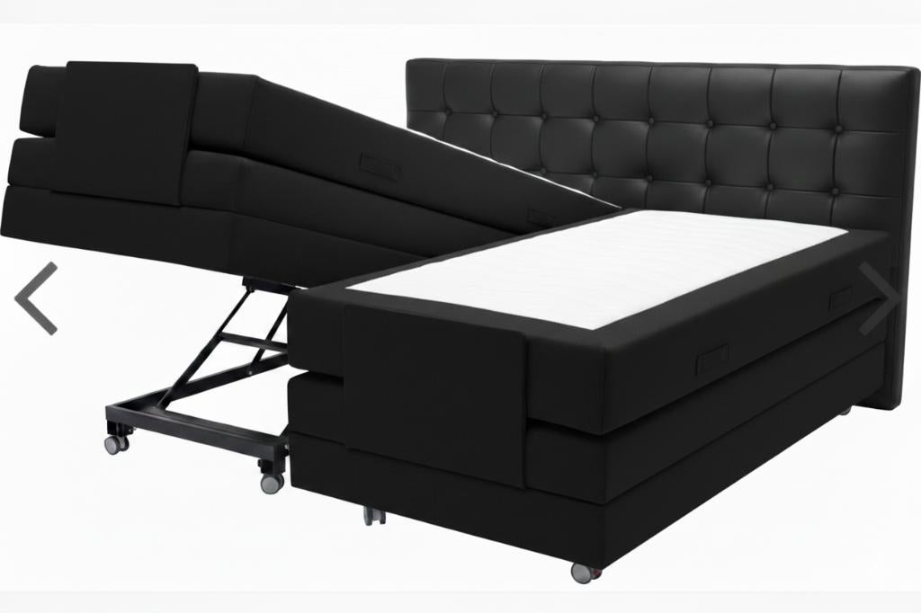 Exclusief Maatwerk Bed met optie TV-Lift & Hoog-Laag, Enlèvement ou Envoi, Neuf, Réglable