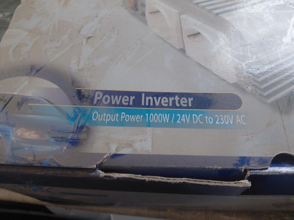 24v -230v 1000w omvormer, Ophalen of Verzenden