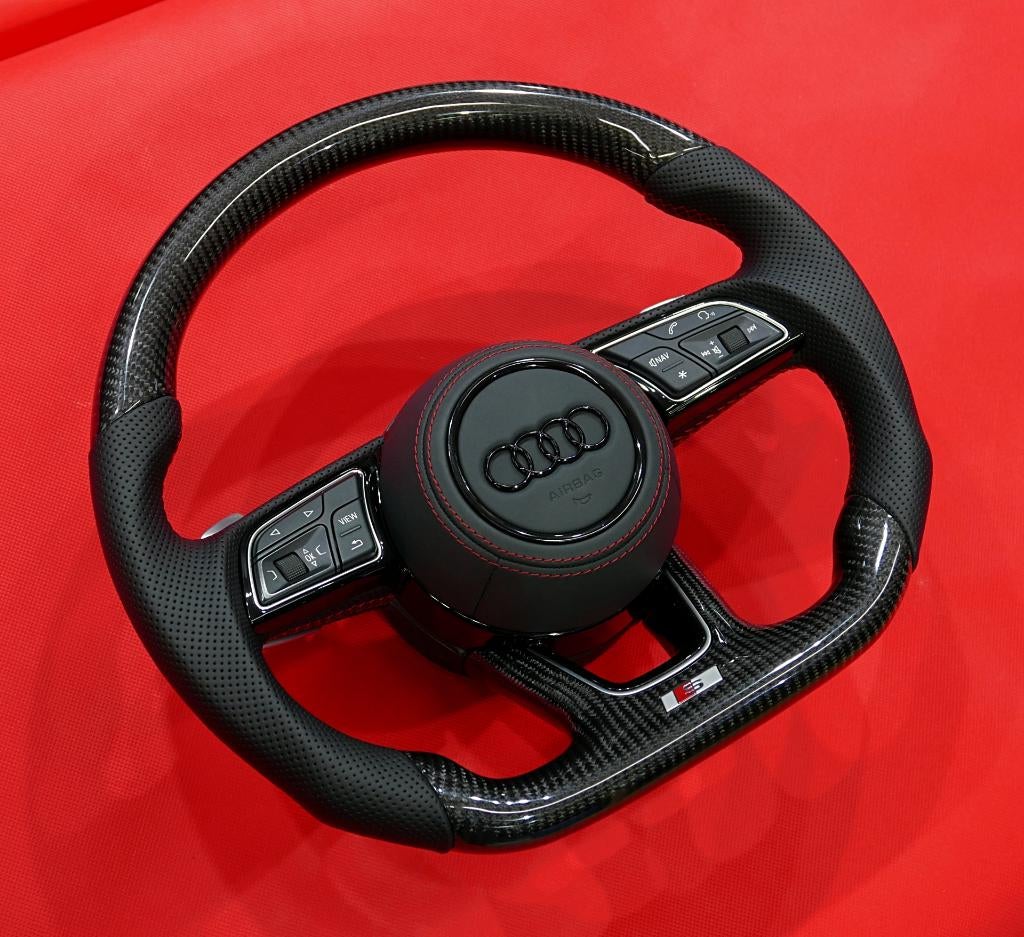 Volant sport Audi entièrement en carbone S RS, Enlèvement ou Envoi, Neuf, Audi