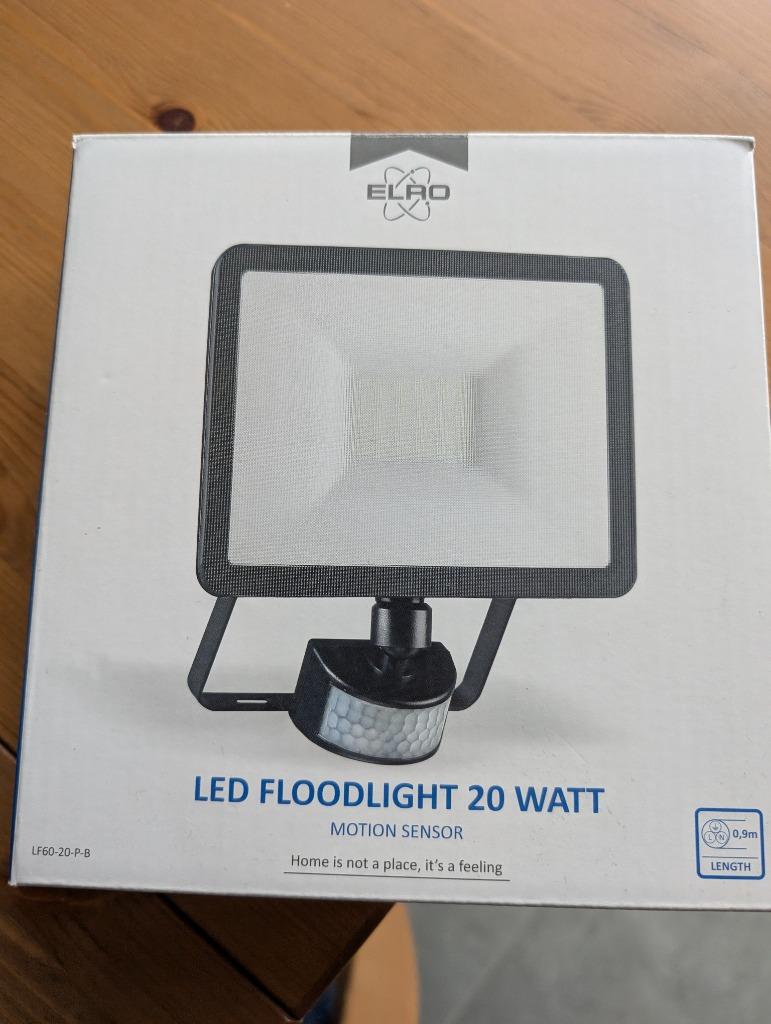LED Buitenlamp met motion sensor, Ophalen of Verzenden, Nieuw